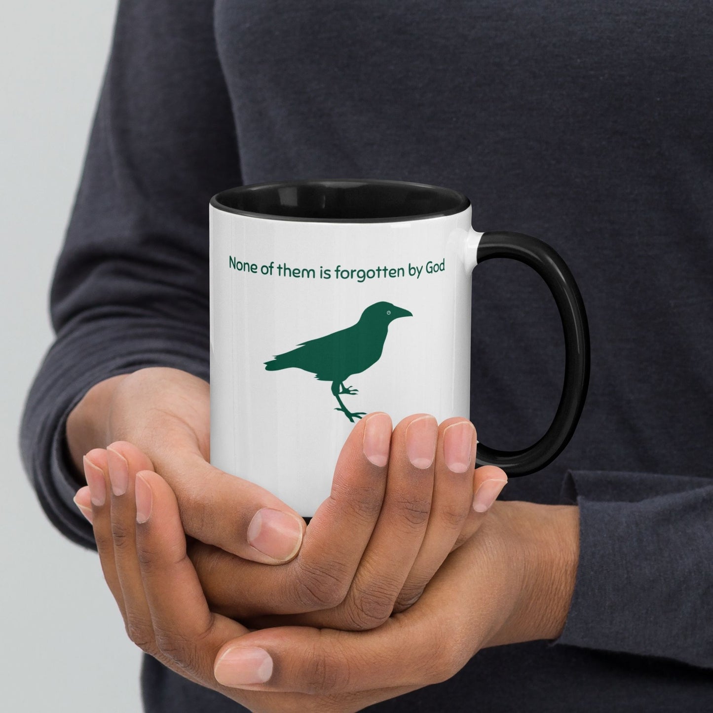 'Consider the Ravens' - dark green mug