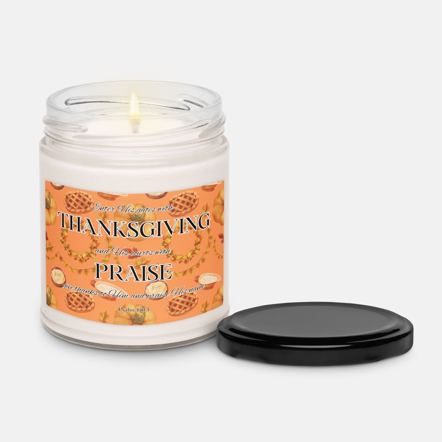'A Harvest of Blessings' - 60 hours scented soy candle