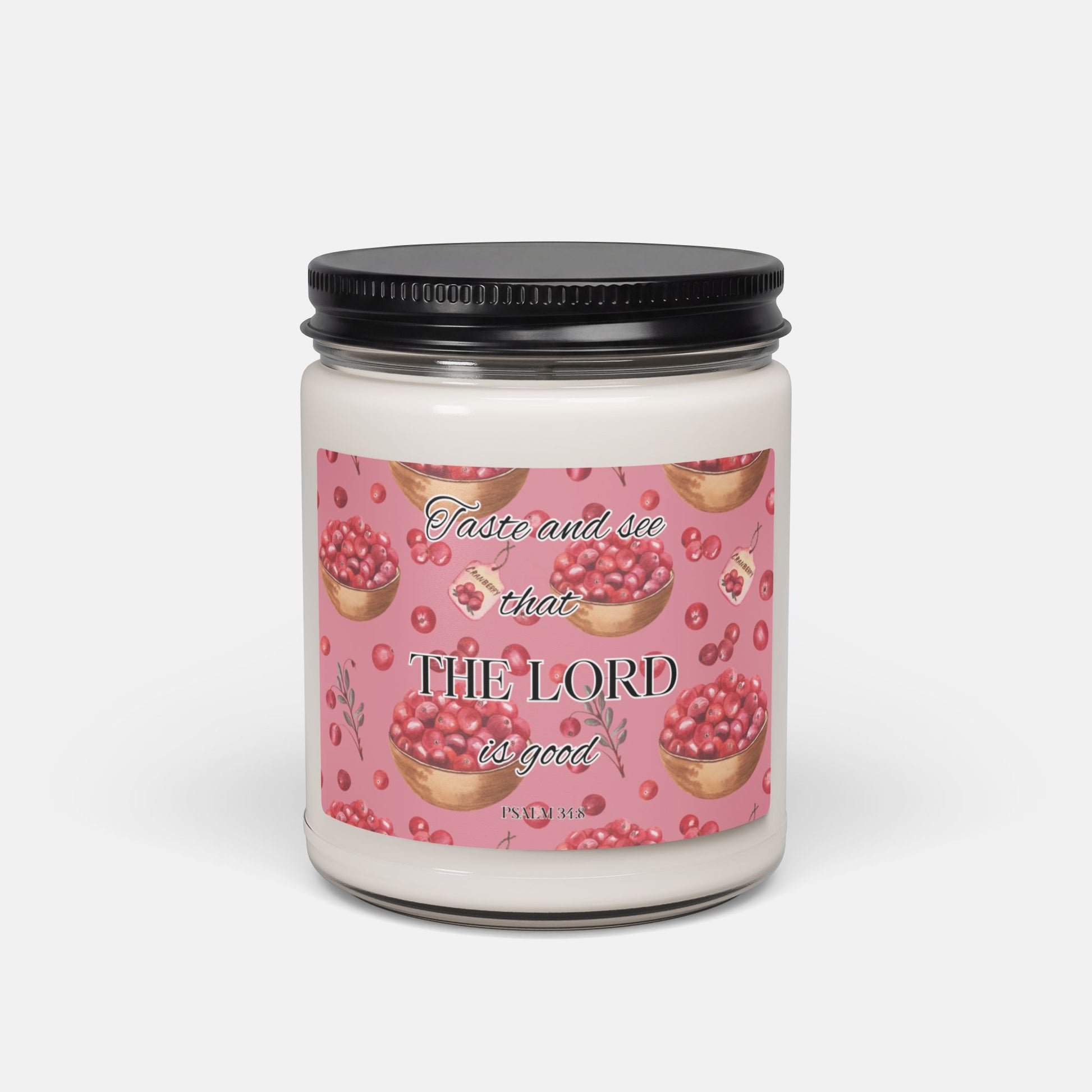 'God is good' - 60 hours scented soy candle - Apple Harvest - MIMIKO DESIGNS - christian apparel gifts