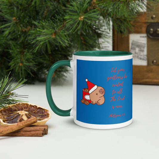 'Capybara' - Christmas cookies mug - Mimiko Designs - christian apparel gifts