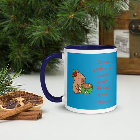 'Capybara' - Christmas smores mug - Mimiko Designs - christian apparel gifts