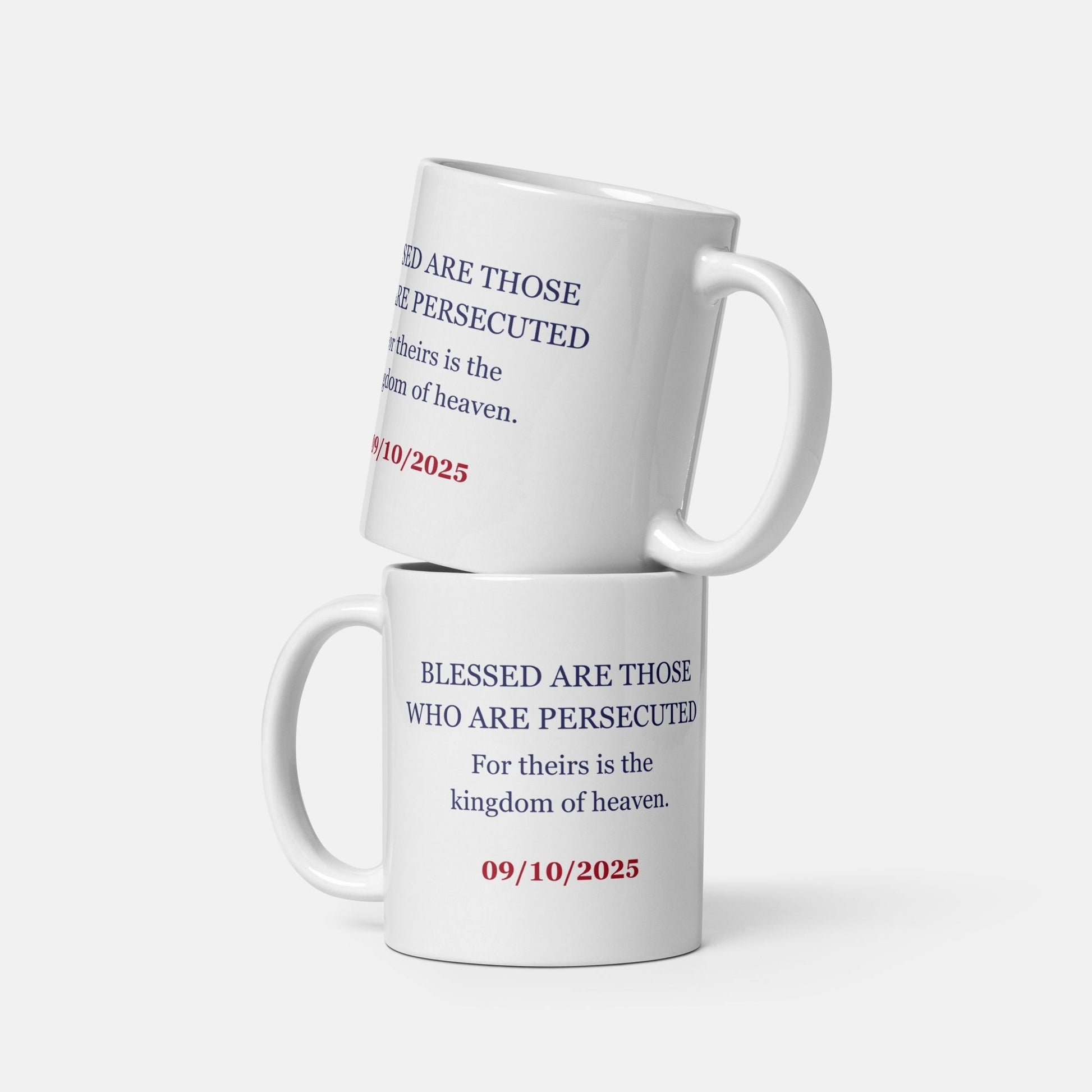 'Blessed' - 11 oz mug - MIMIKO DESIGNS - christian apparel gifts