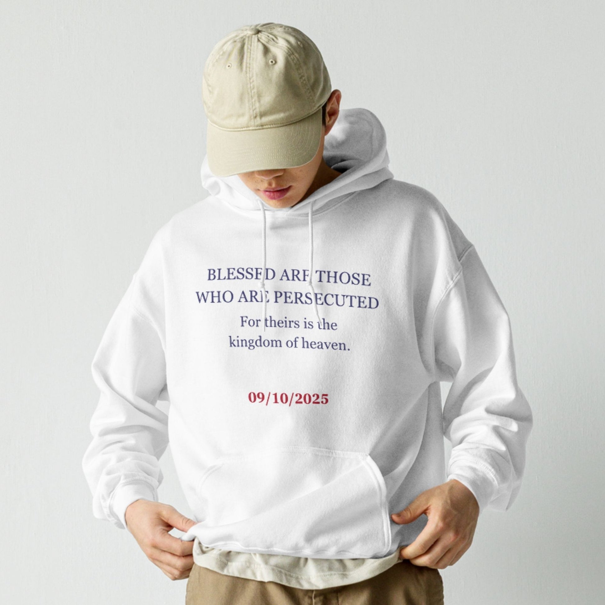 'Blessed' - unisex hoodie - S - MIMIKO DESIGNS - christian apparel gifts