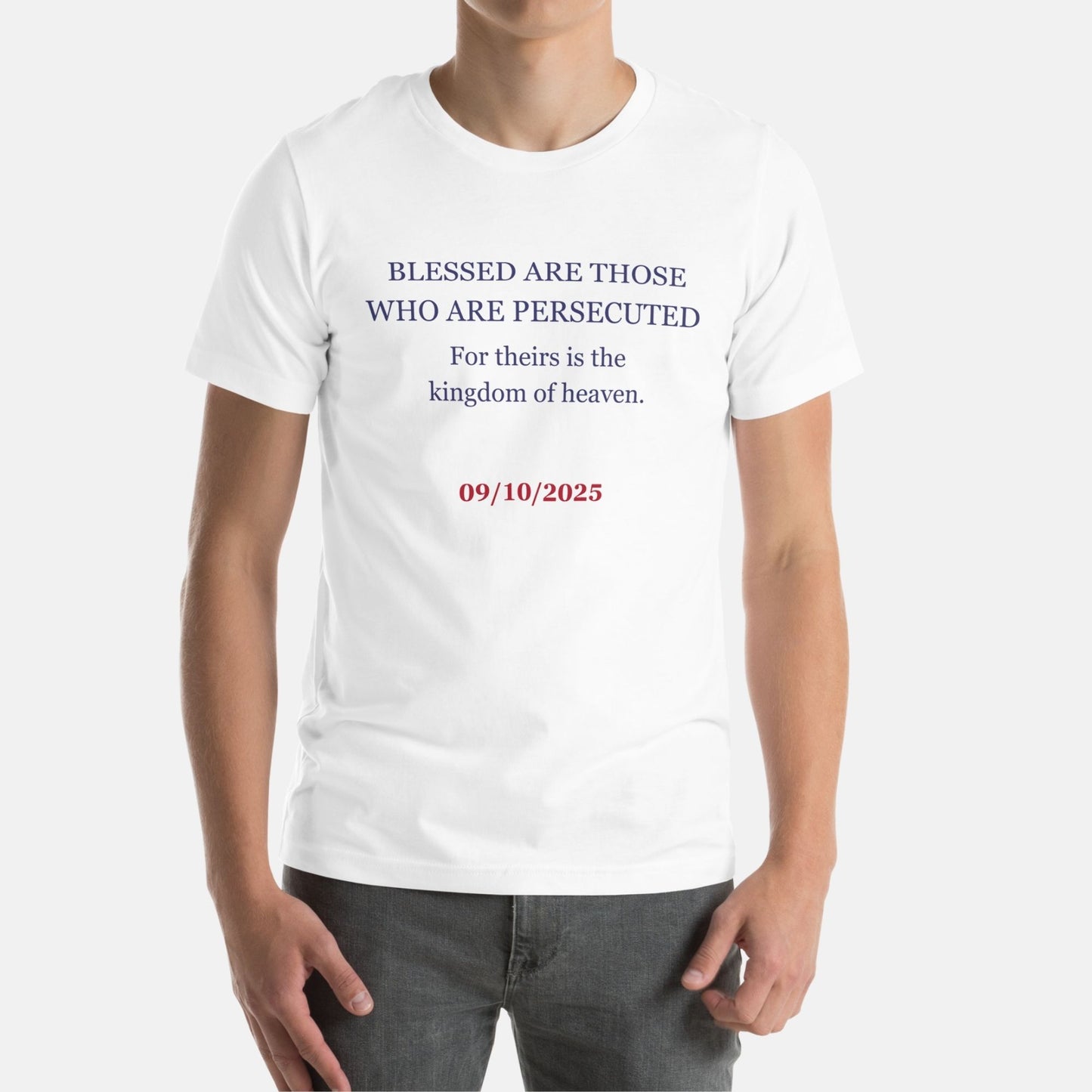 'Blessed' - unisex t-shirt white