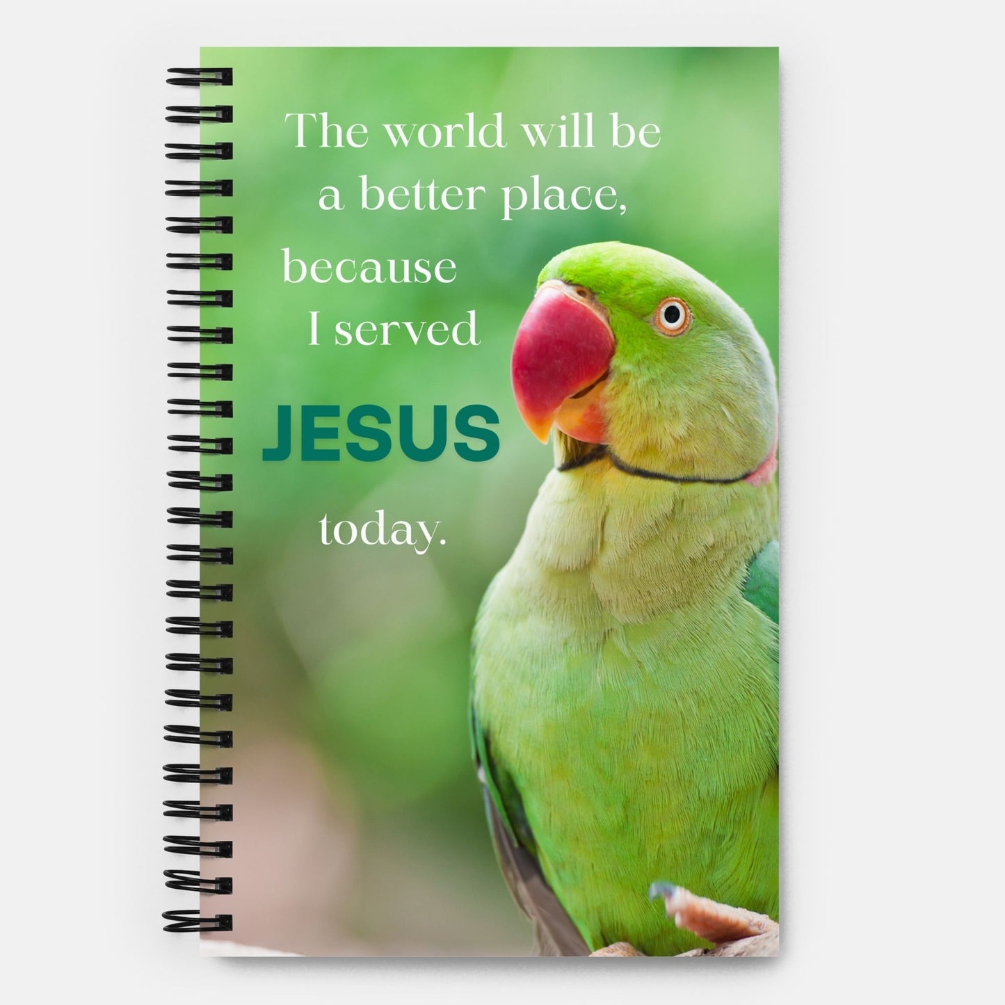 'Parrot' - spiral notebook