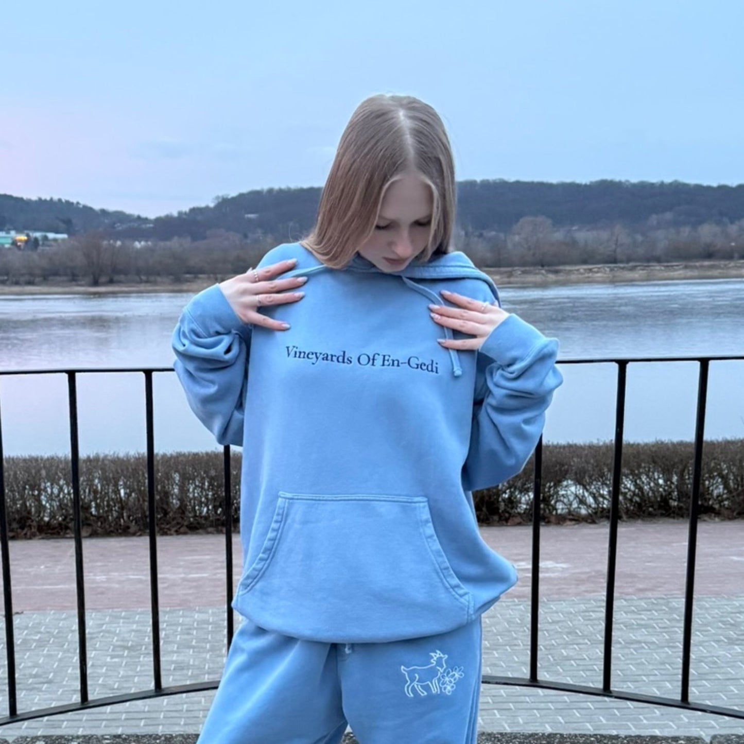'Henna Blossoms' hoodie - S - Mimiko Designs - christian apparel gifts