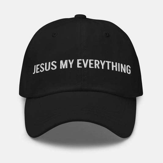 'Jesus my Everything' - embroidered dad hat