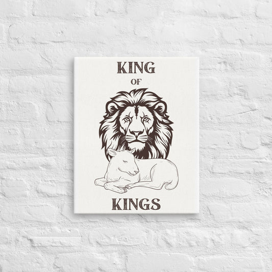 'King of kings' canvas - medium