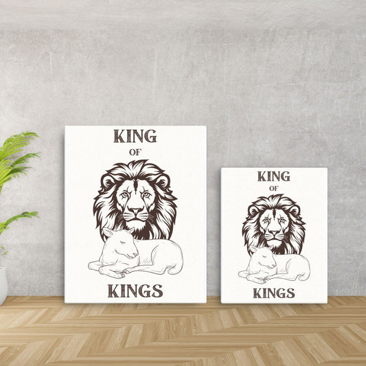 'King of kings' canvas - medium