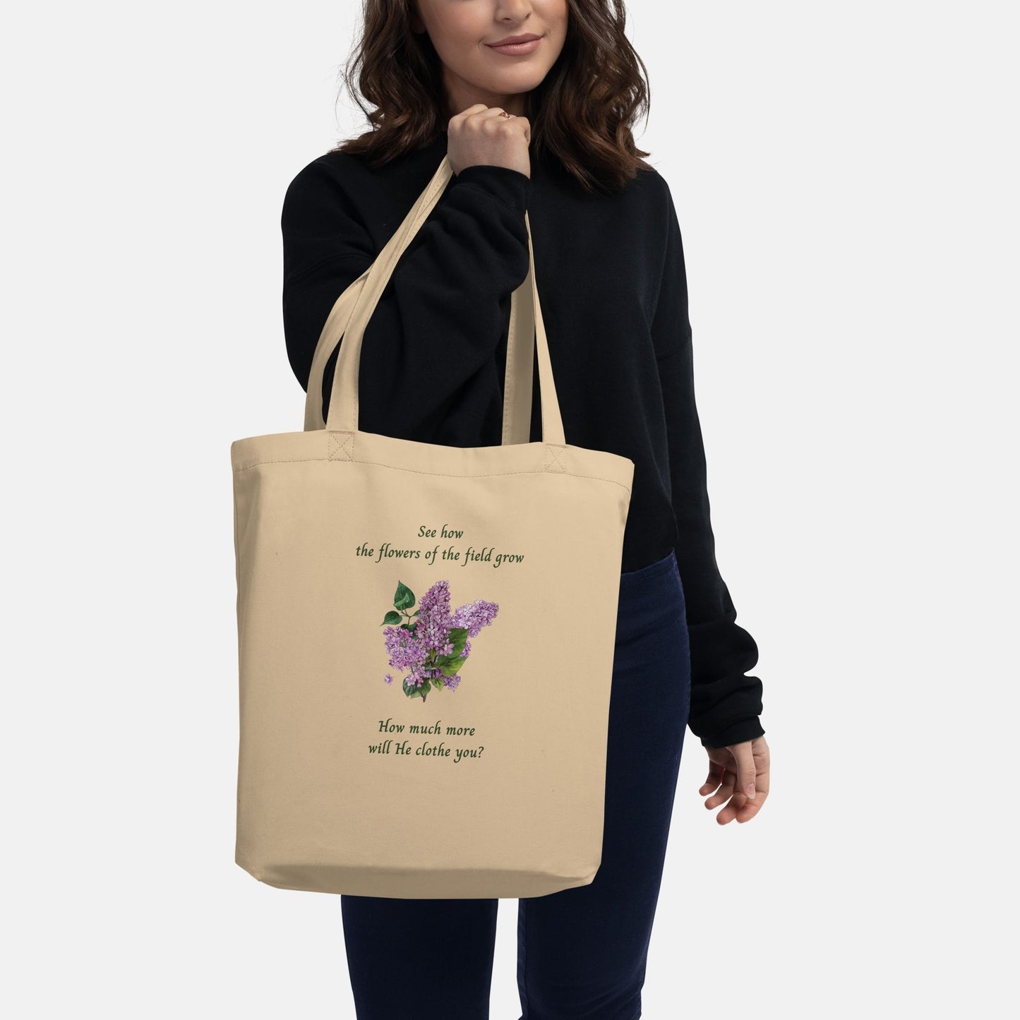 'Lilac' - eco tote bag