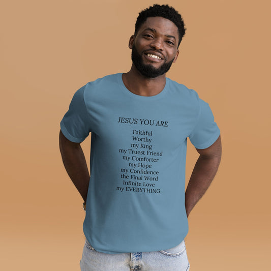 'Names of Jesus' - unisex tee
