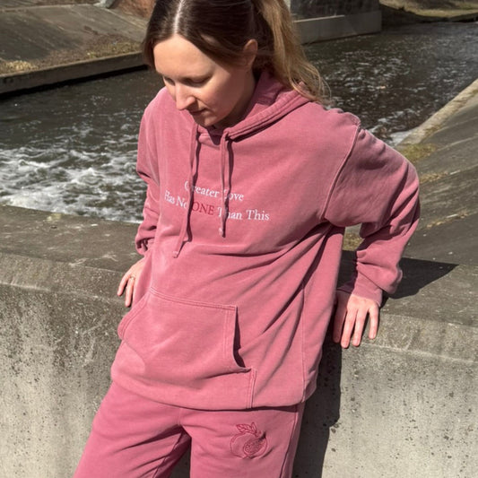 'Passion Fruit' hoodie - S - Mimiko Designs - christian apparel gifts