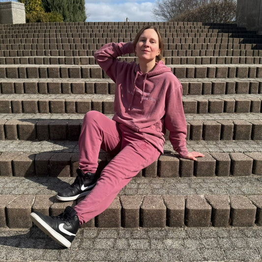 'Passion Fruit' sweatpants - S - Mimiko Designs - christian apparel gifts