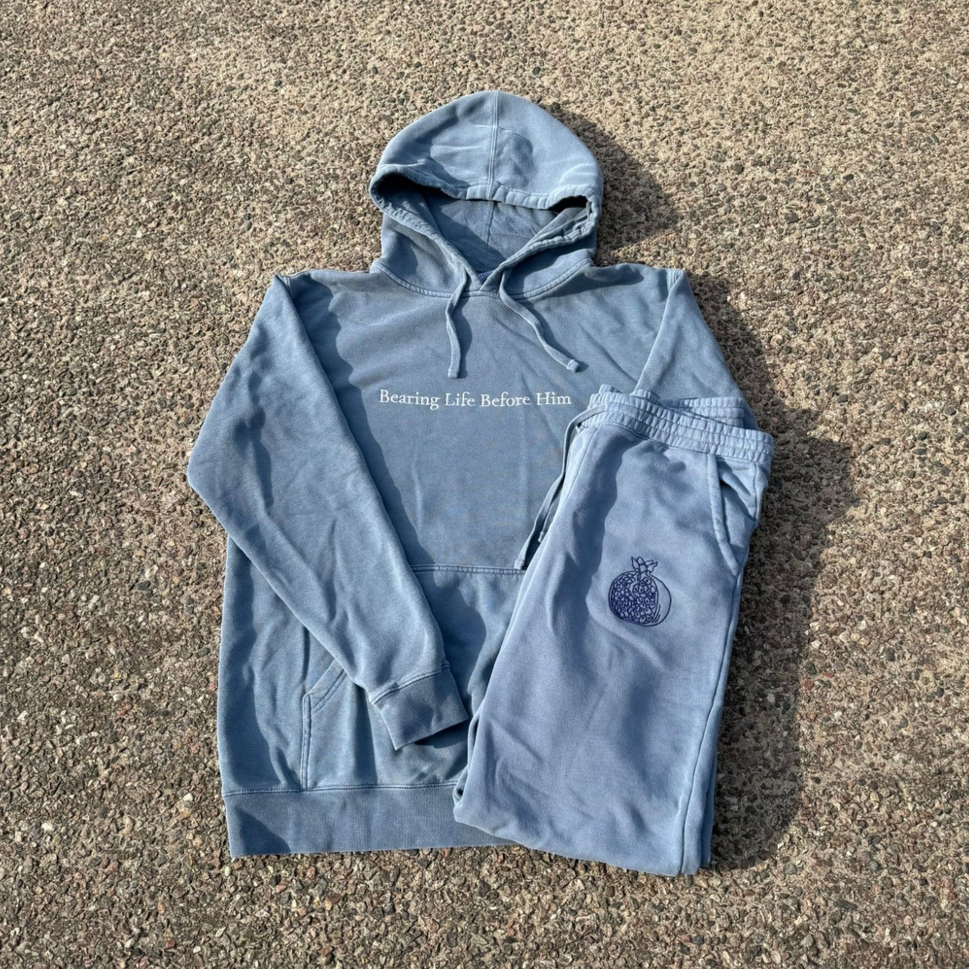 'Pomegranate' hoodie - S - Mimiko Designs - christian apparel gifts