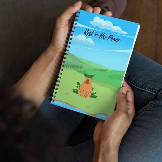 'Capybara' - spiral notebook