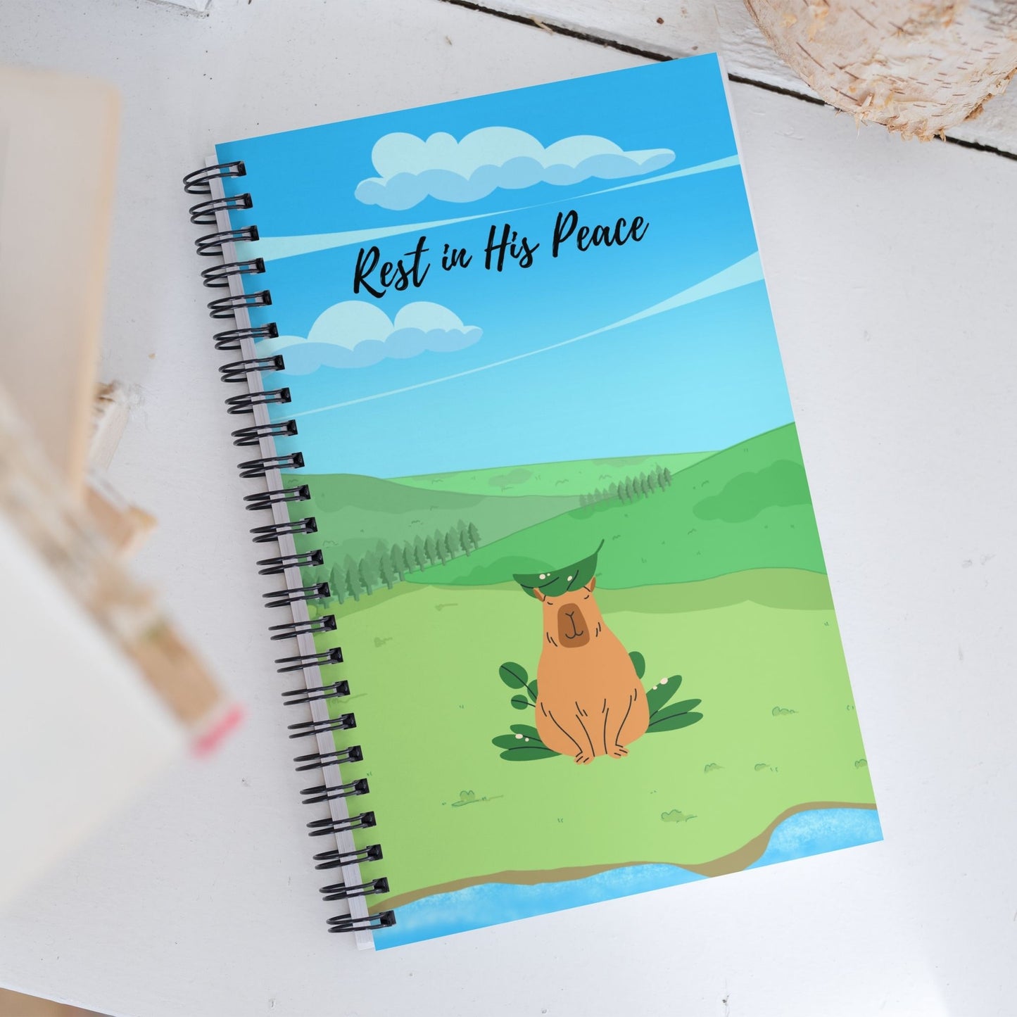 'Capybara' - spiral notebook