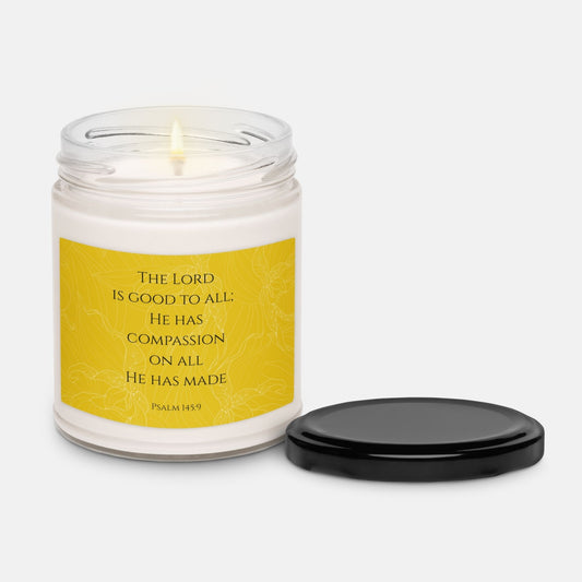 'Psalm of Praise' - 60 hours scented soy candle