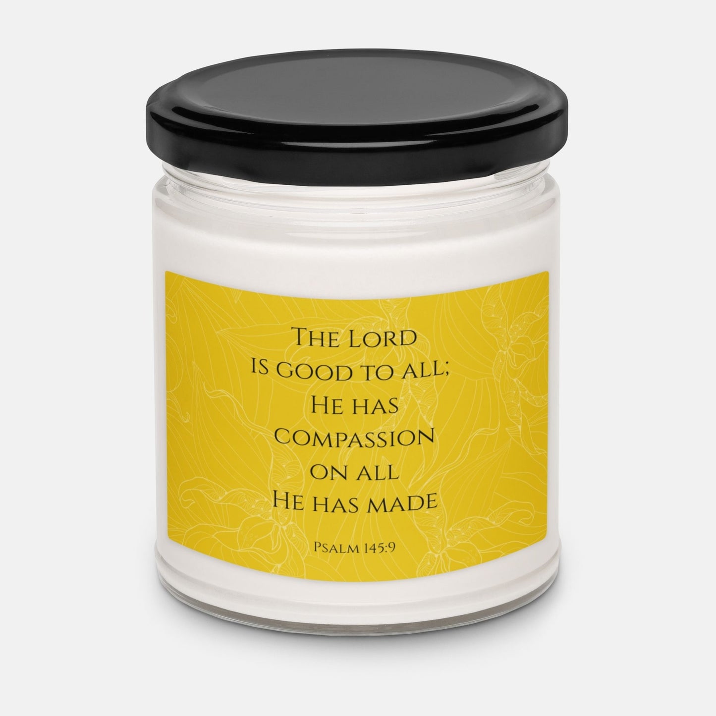 'Psalm of Praise' - 60 hours scented soy candle