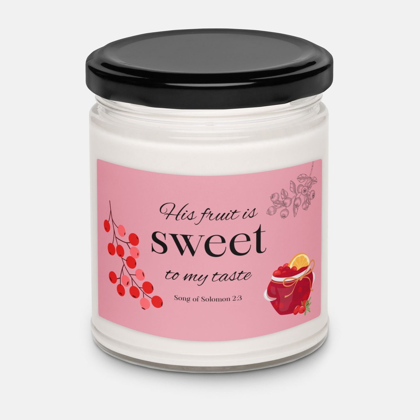 'Song of Songs' - 60 hours scented soy candle