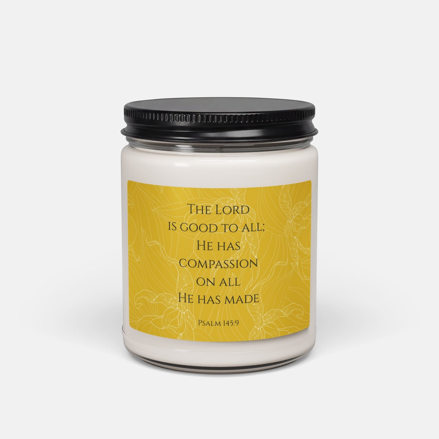 'Psalm of Praise' - 60 hours scented soy candle - Apple Harvest - MIMIKO DESIGNS - christian apparel gifts