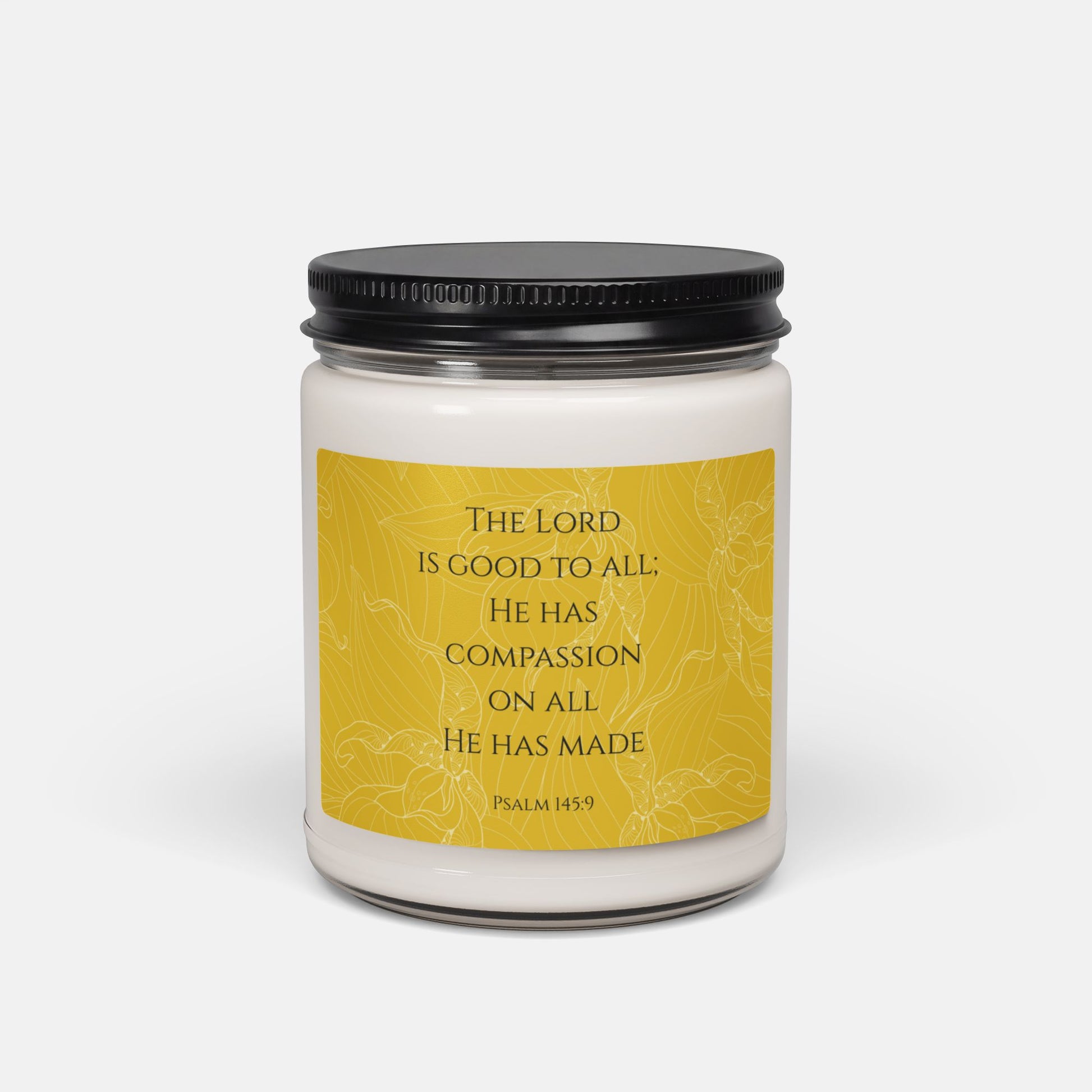 'Psalm of Praise' - 60 hours scented soy candle - Apple Harvest - MIMIKO DESIGNS - christian apparel gifts